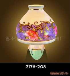 點亮生活，隨心調節 美式陶瓷小夜燈與手持扇的實用與裝飾美學